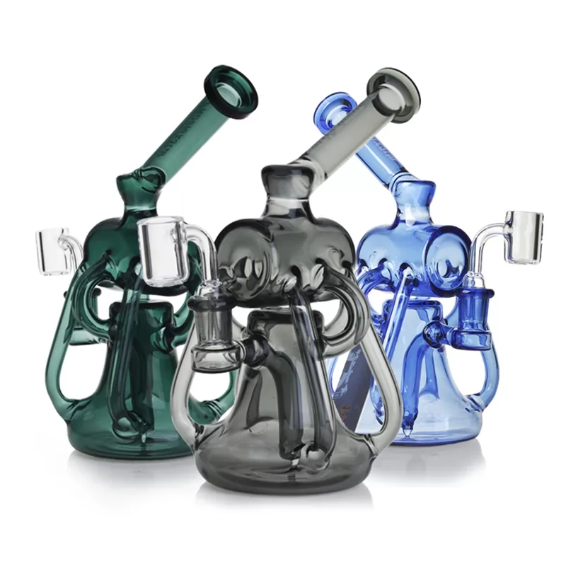 Phoenix Star 8 Inches Quartz Banger Recycler Dab Rig