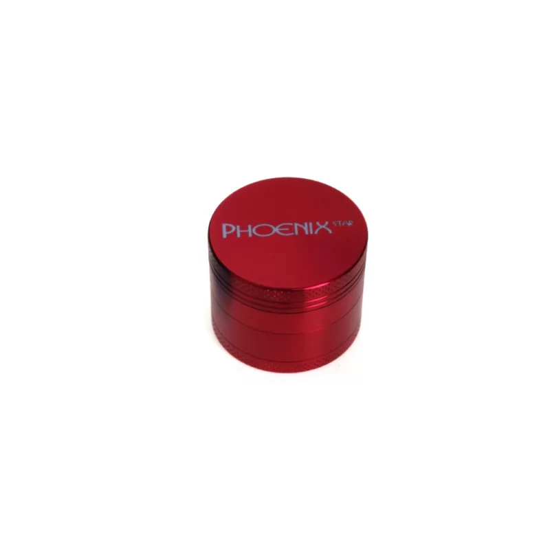 Phoenix 4-Piece Herb Grinder with Kief Chamber 2 Inch