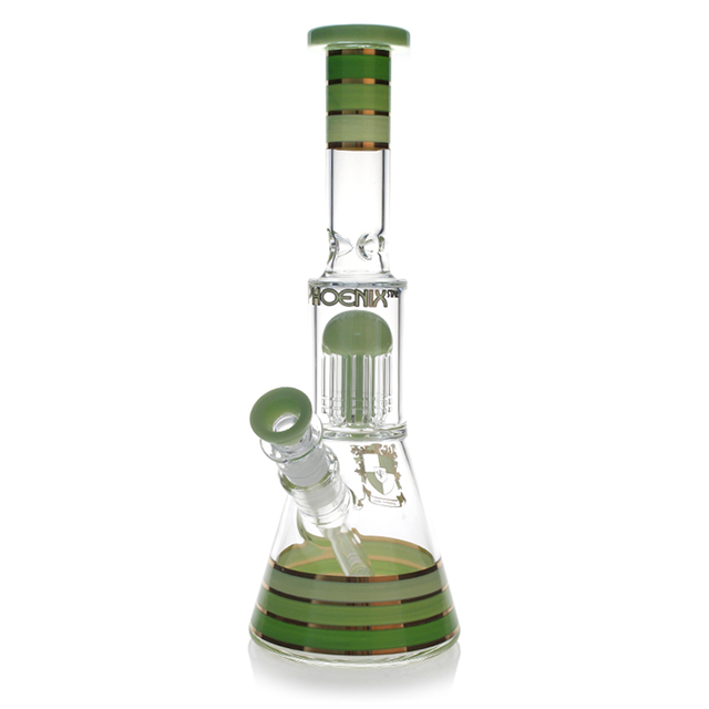 12 Straight 8-Arm Tree Percolator Bong, by Diamond Glass – BKRY Inc.