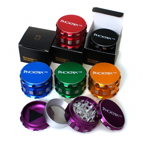 Phoenix Star 4 Part Herb Grinder 2.5''