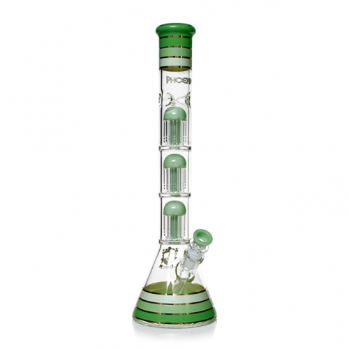 Phoenix Star 18 Inches Percolator Bong with Triple 8 Arms Percs