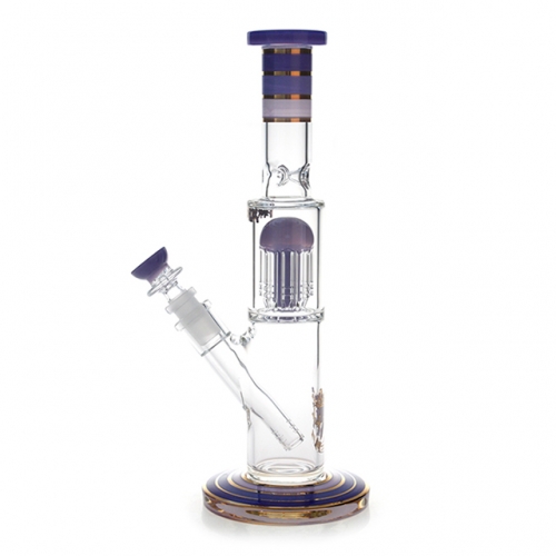 12 Straight 8-Arm Tree Percolator Bong, by Diamond Glass – BKRY Inc.