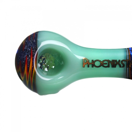 Phoenix Star 14mm Glass Bong Bowl With 7-hole Glass Filter Screen