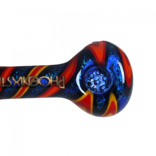 Buy Wholesale China Wholesale Phoenix Star Spoon Pipe With Honeycomb Screen  4 Inches Glass Pipes American Color Rod Blown Hand Pipe For Smoking & Glass  Pipe at USD 1.5