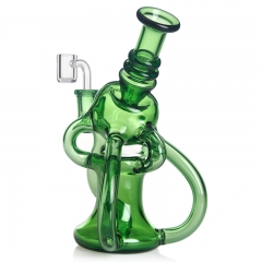 HARD ROCKER B810MH＋ Phoenix Star 7 Inches Recycler Dab Rig With 14mm Quartz Banger