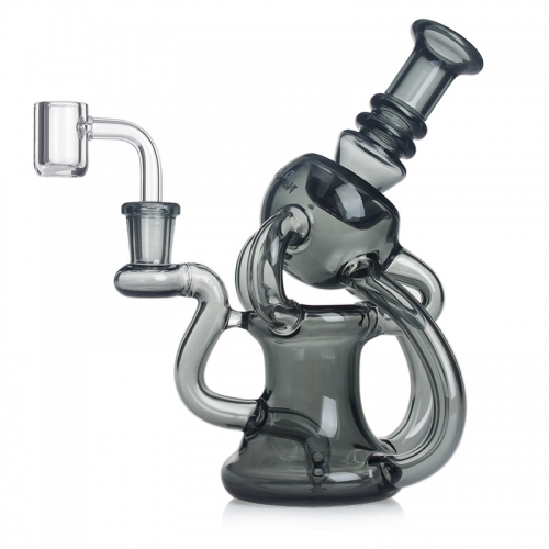 Phoenix Star 7 Inches Recycler Dab Rig With 14mm Quartz Banger