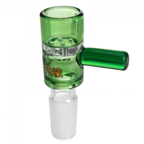 Phoenix Star 14mm Glass Bong Bowl Slide With 7-Hole Diffuser Screen