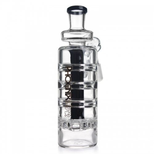 Phoenix Star 14mm 90 Degree Ash Catcher With Turbine & Honeycomb Perc