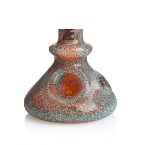 Phoenix Star Bubble Trap Hand Pipe With Silver Fumed 3.5 Inches