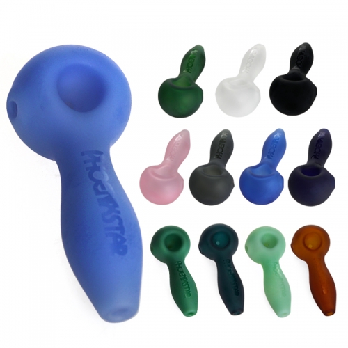 Phoenix Star 4 Inches Spoon Pipe Frosted Pipe