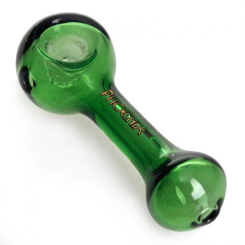 Phoenix Star Hand Pipe With 5 Hole Glass Filter Screen 4 Inches