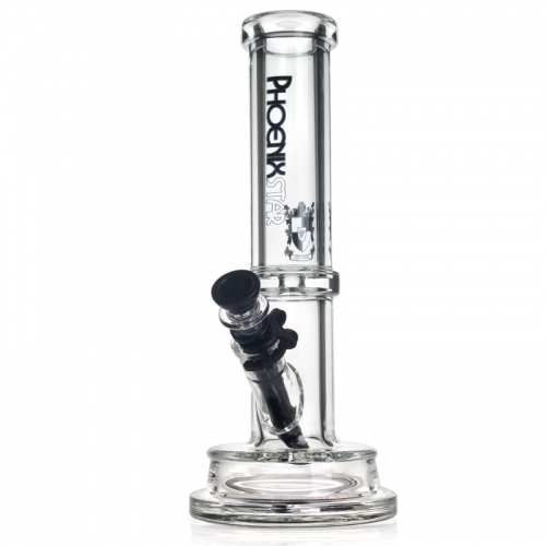 Phoenix Star 7mm Tube Bong with Thick Base 12 Inch