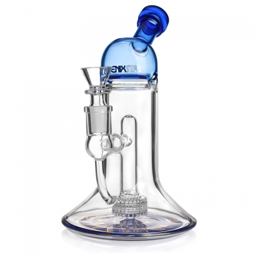 Phoenix Star Glass Bubbler with Matrix Perc 8 Inches