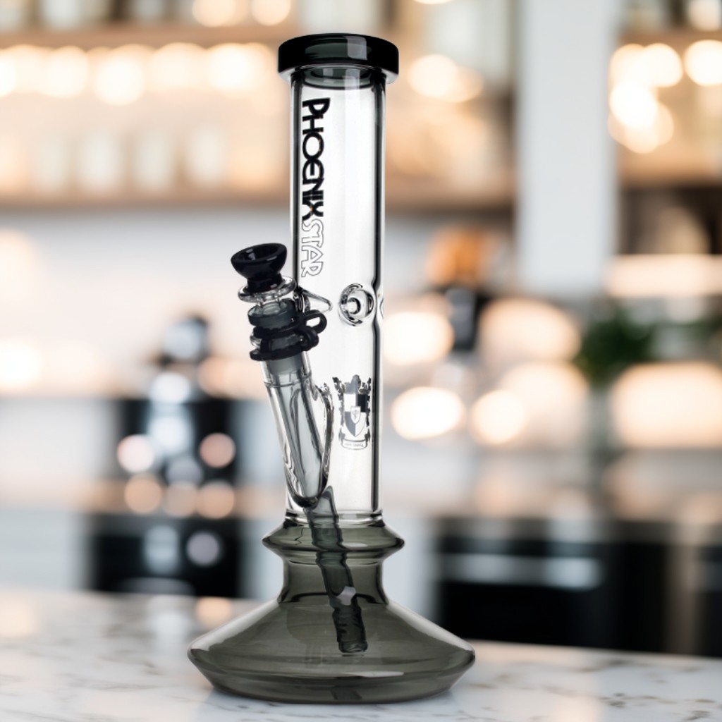 Phoenix Glass High-quality Long tube beaker bong 14 inch