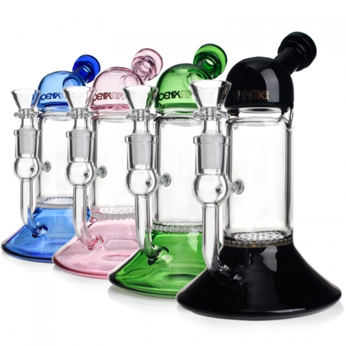 Phoenix Star 8-inch Honeycomb Perc Glass Beaker Pipe