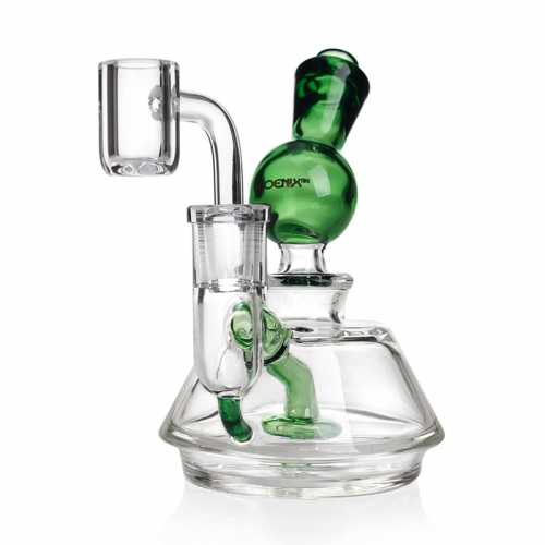 Phoenixstar Oil Burner Bubbler 5.5" Showerhead Concentrate Rig