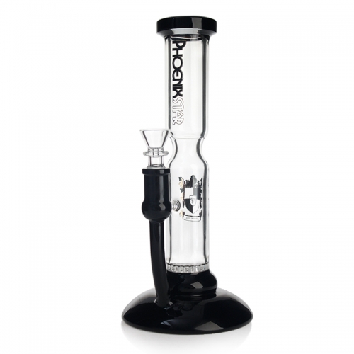 Phoenixstar 10" Straight Tube Bong with Honeycomb Perc