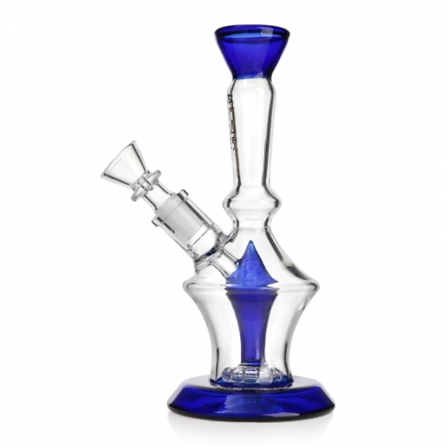 Phoenix Star Glass Small Bong with Showerhead Perc 7.5 Inch