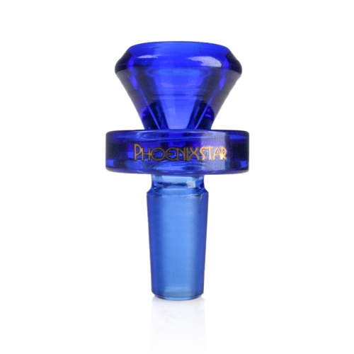 Phoenix Star 14mm Thick Colored Ground Joint Bong Bowl