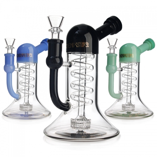 7.5" Coil Showerhead Bubbler