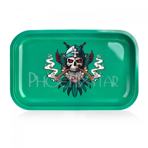 Skull Metal Rolling Tray