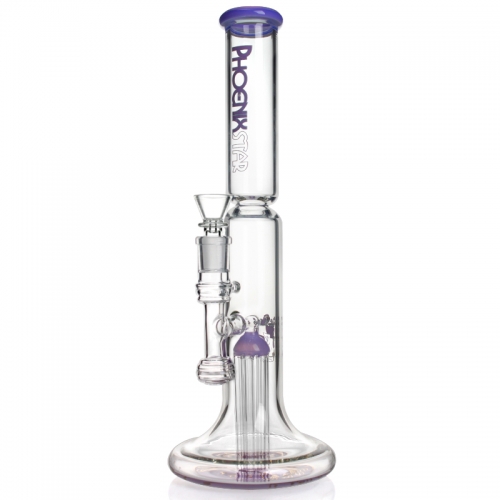 Phoenix Star 15 Inch Percolator Bong with Extensible 6 Arms Tree Perc