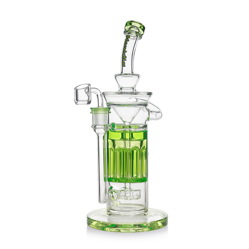 Phoenix Star Glycerin Recycler Bong with 8 Arm Pillar Perc
