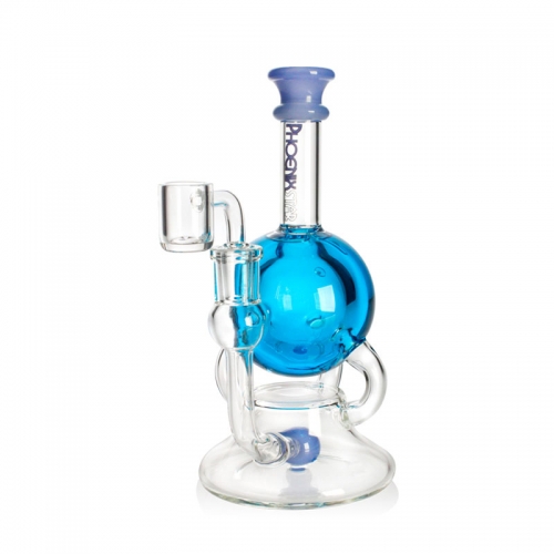 8 Inches Freezable Ball Recycler Dab Rig