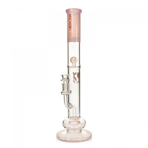 Double Perc Bong Straight Tube 16.8 inches