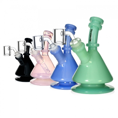 6.3-inch Mini Dab Rig with Quartz Banger