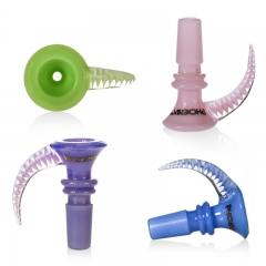 Horn Handle Bong Cone Bowl 14mm