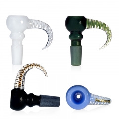 14mm Bong Bowl with Wig Wag Horn Handle