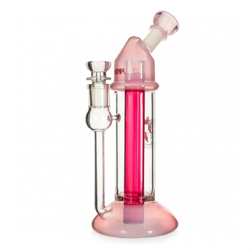 Portable Freezable Glycerin Bubbler Water Pipe 10"