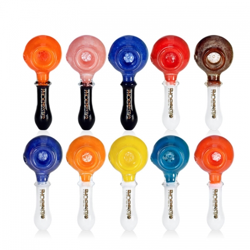 4.5" Spoon Pipe with 6-hole Filter Screen