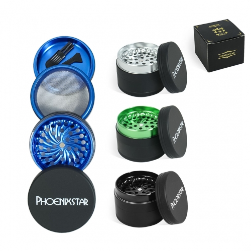 Portable 4-Piece Aluminum Grinder