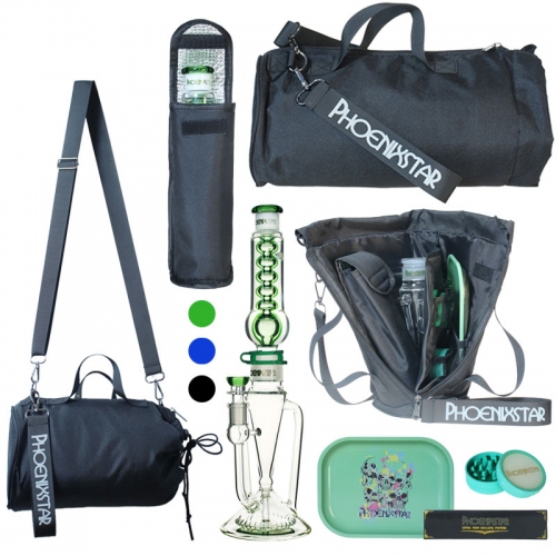 All-in-1 Travel Bong Kit with Crossbody Bag