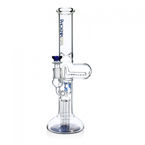 13.8" Dual Percolator Beaker Bong with Ice Catcher