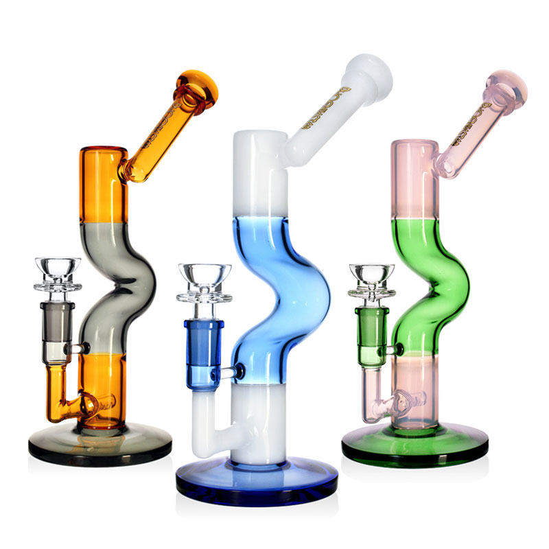 zig zag design bong