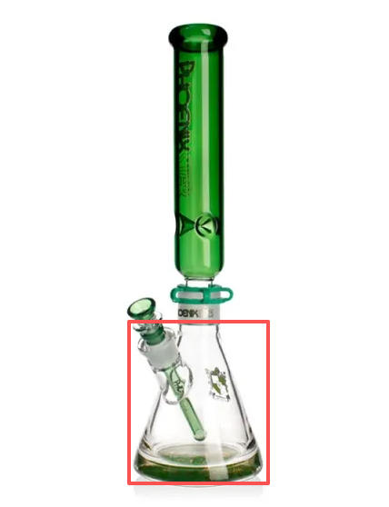 broken bong base