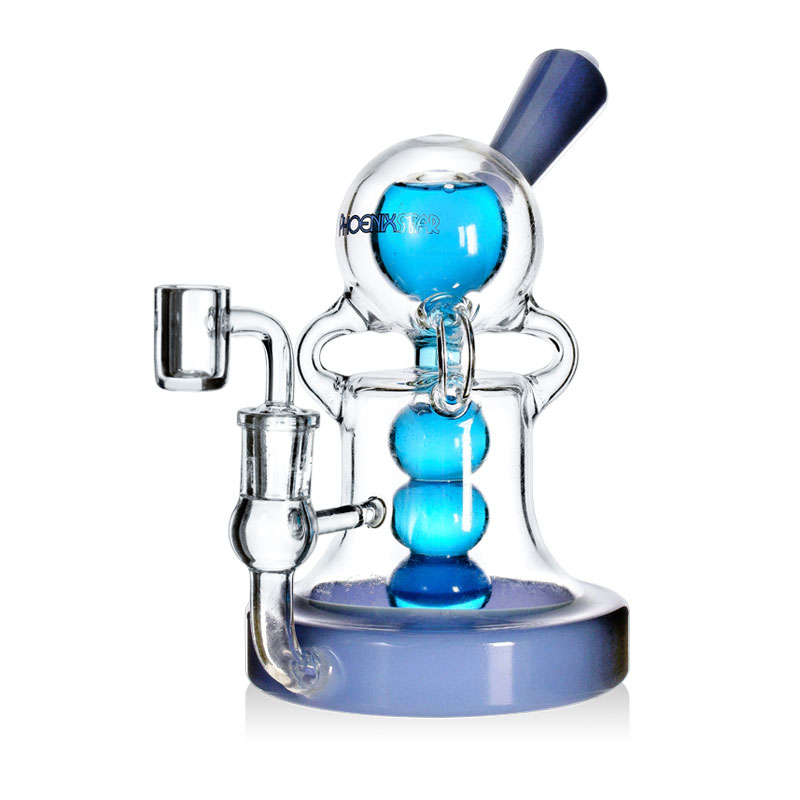 pink compact recycler bong for girls