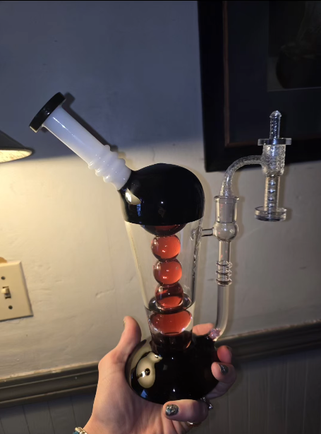 one-piece glycerin bubbler