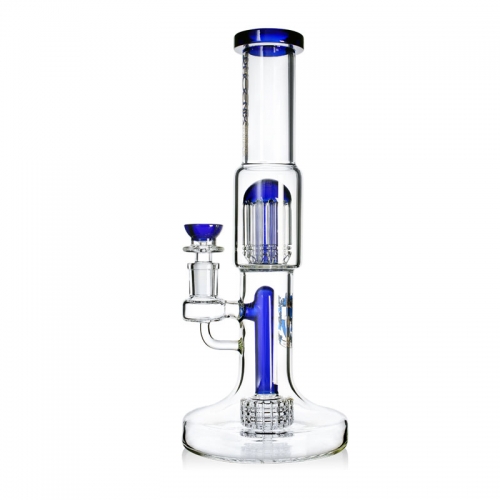 11.5“ Double Perc Beaker Bong