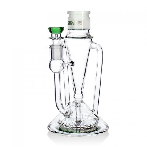 Modular Recycler Bong Base Bottom Part with Showerhead Perc