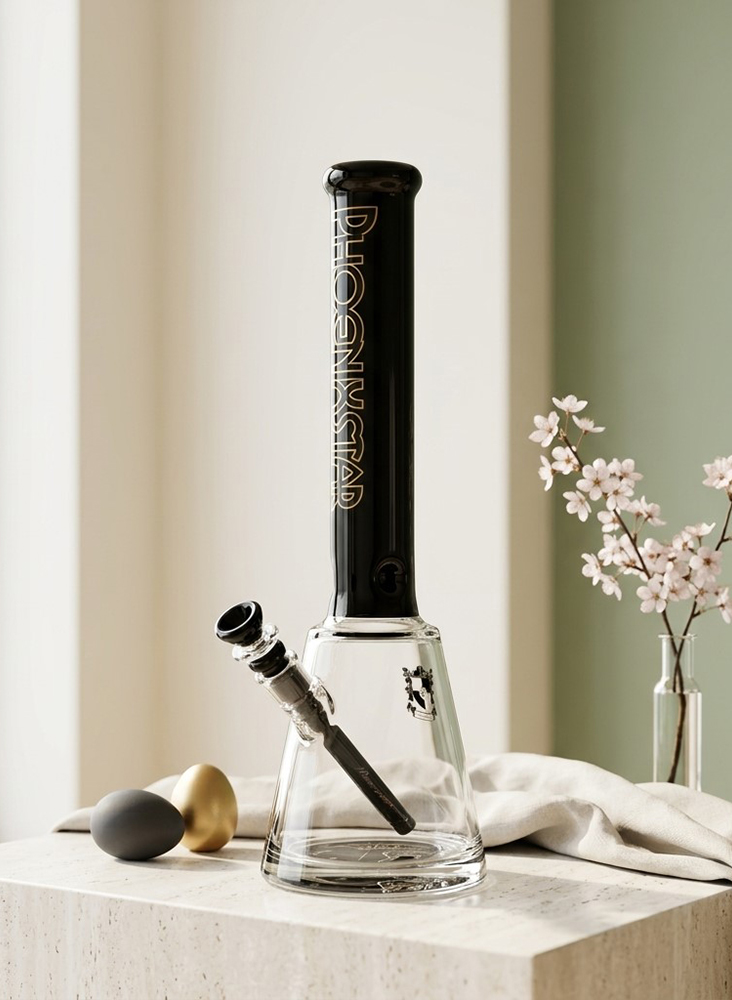 super thick tall bong