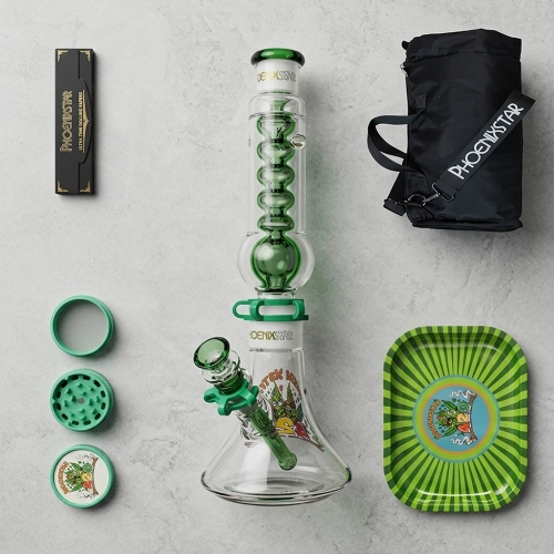 5-in-1 Glycerin Bong Travel Kit 420 Edition