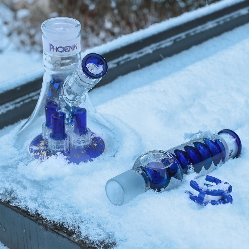 Glycerin bong components and modular parts
