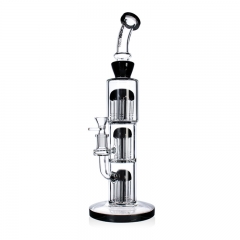 14.8" Triple Stacked Tree Perc Bubbler