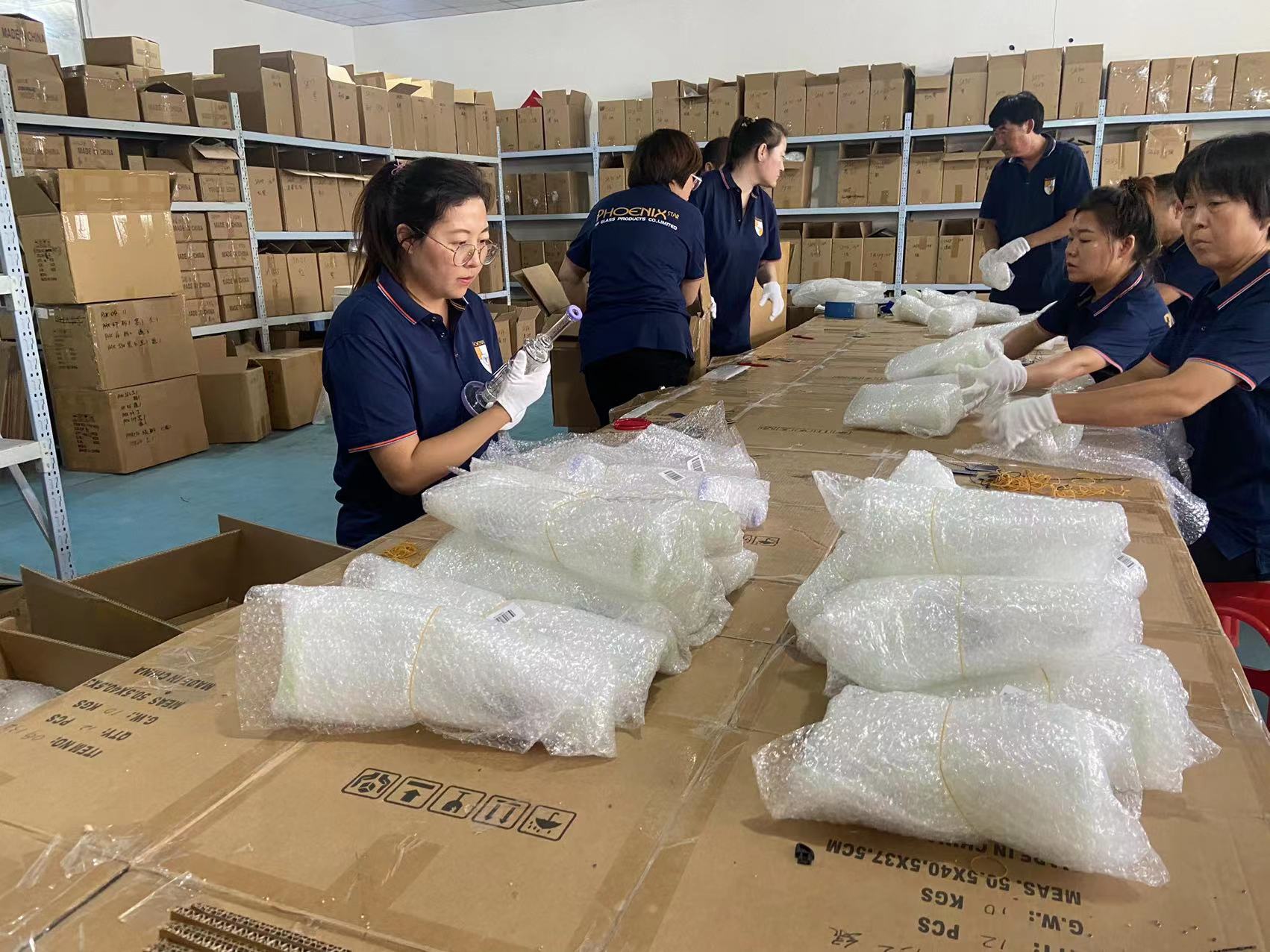 qa team of phoenix star bong factory