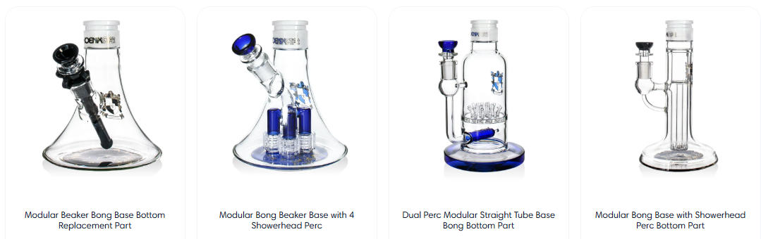 modular bong bottom parts