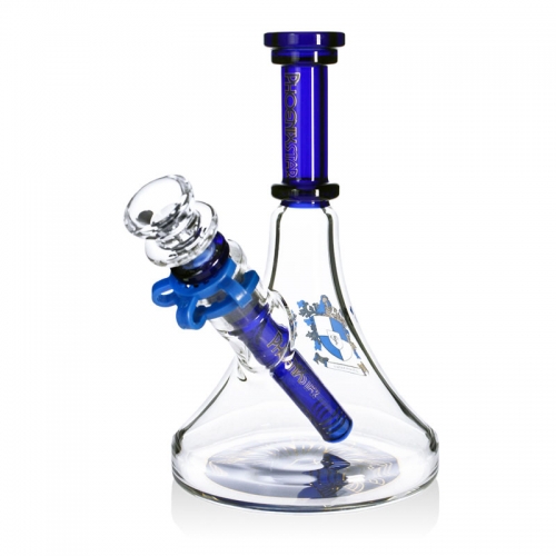 7.5" Mini Bong with Wide Beaker Chamber